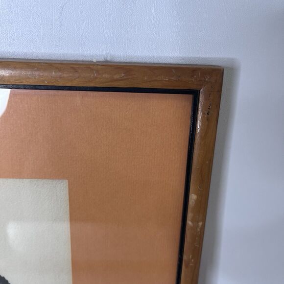 Robert E Bishop Through The Willows Etching 1936 Framed Vintage Wildlife Print - Picture 2 of 14